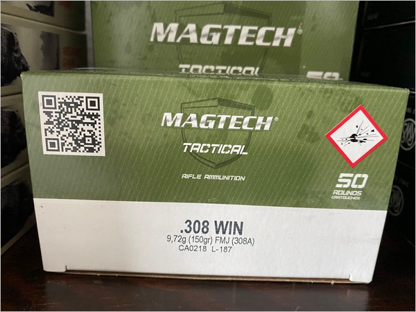 Magtech Tactical .308 Win 150gr