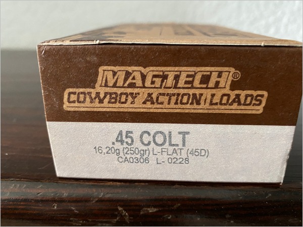 Magtech .45 Colt 250gr L-Flat