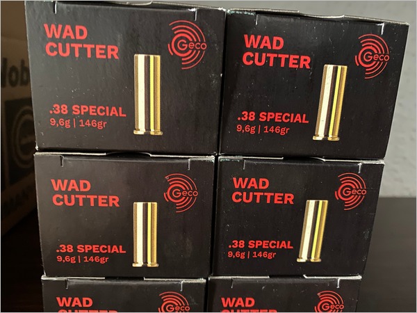 GECO .38 Special 146gr WAD CUTTER