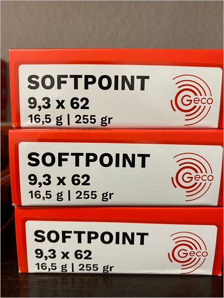 GECO Softpoint 9,3x62 255gr
