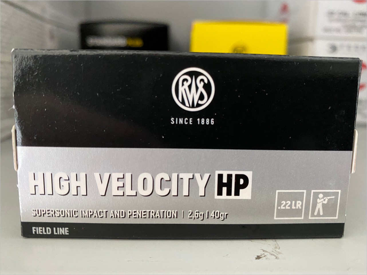 RWS .22LR High Velocity HP 40gr