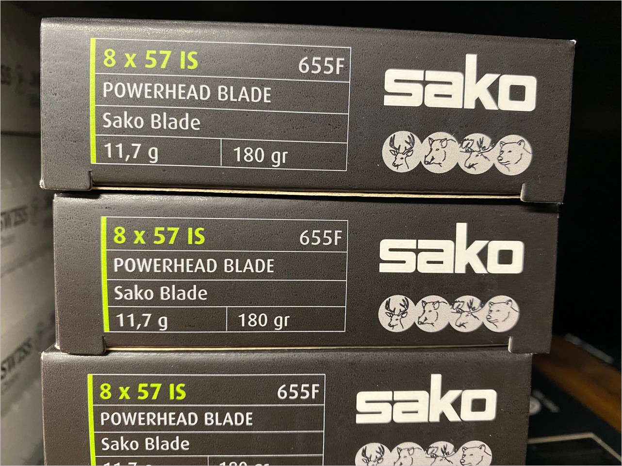 Sako 8X57 180GR POWERHEAD BLADE bleifrei