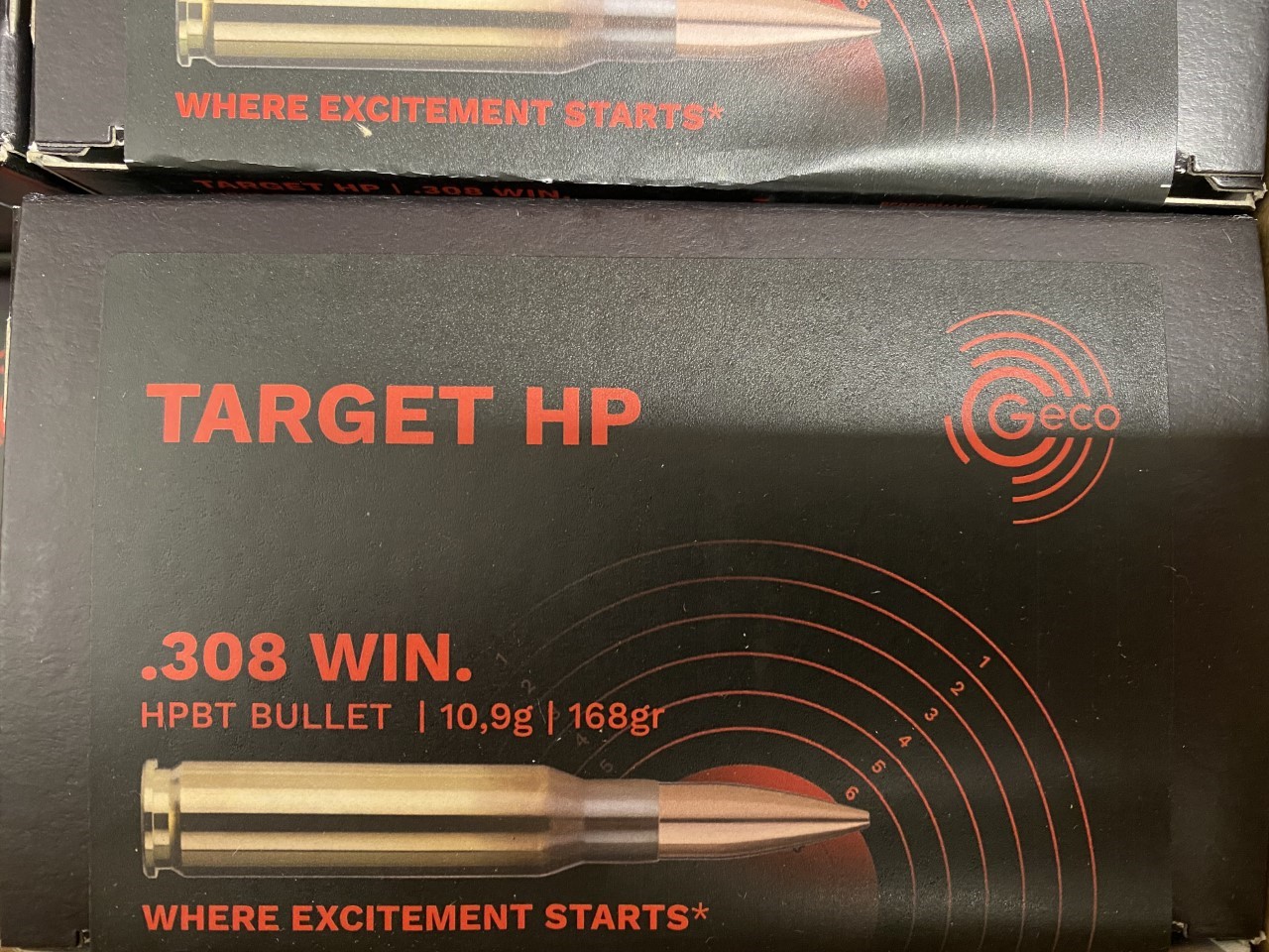 GECO .308 WIN 168gr Target HP HPBT BULLET