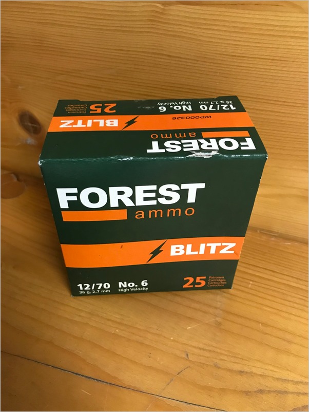 Forest Blitz 12/70 2,7mm No.6 HV