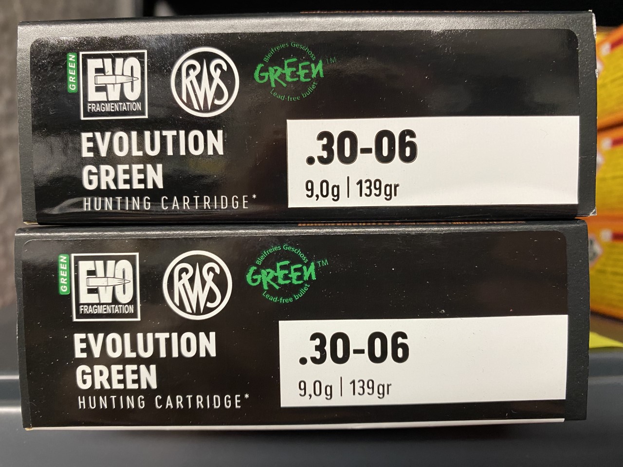 RWS Evolution Green .30-06 139gr bleifrei