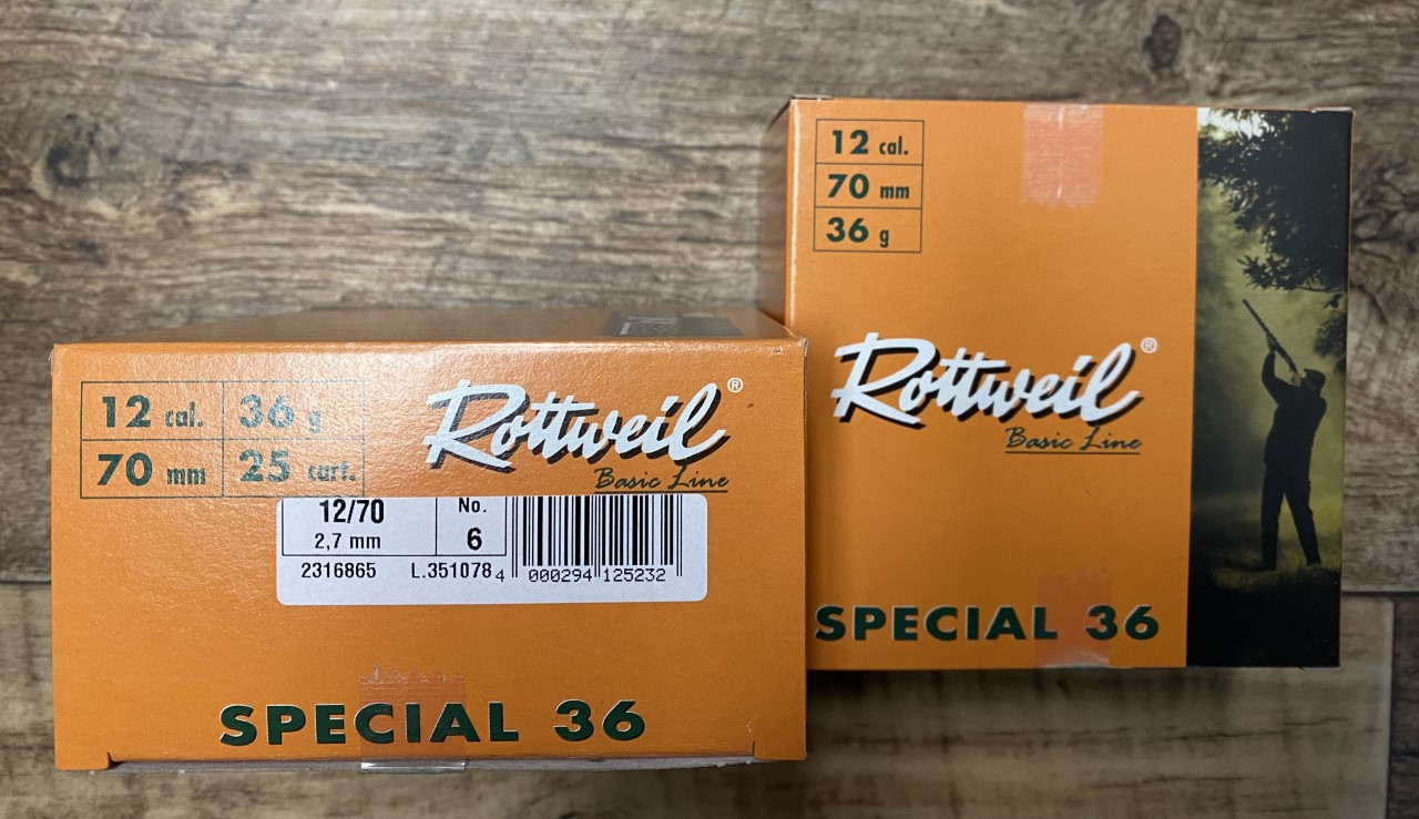 Rottweil Special 36 12/70 2,7mm No.6 36g