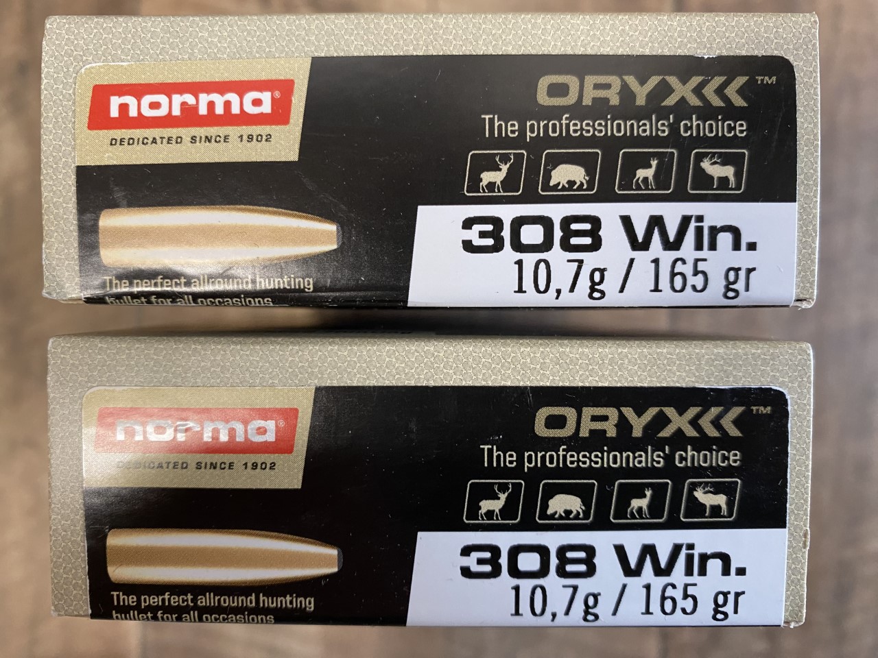 Norma .308 Win 165gr Oryx