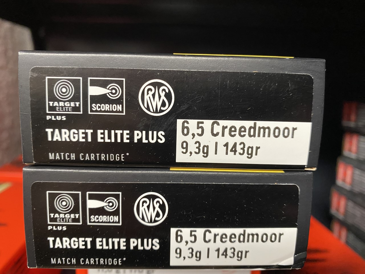RWS 6,5 Creedmoor 143gr Target Elite Plus