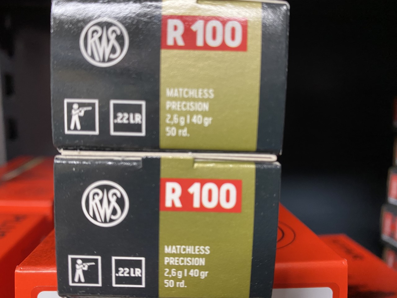 RWS .22LR R 100 Matchless Precision 40gr