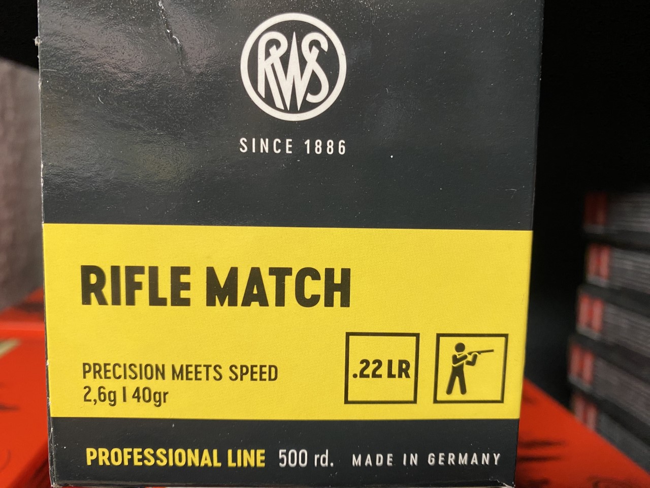 RWS .22LR Rifle Match 40gr