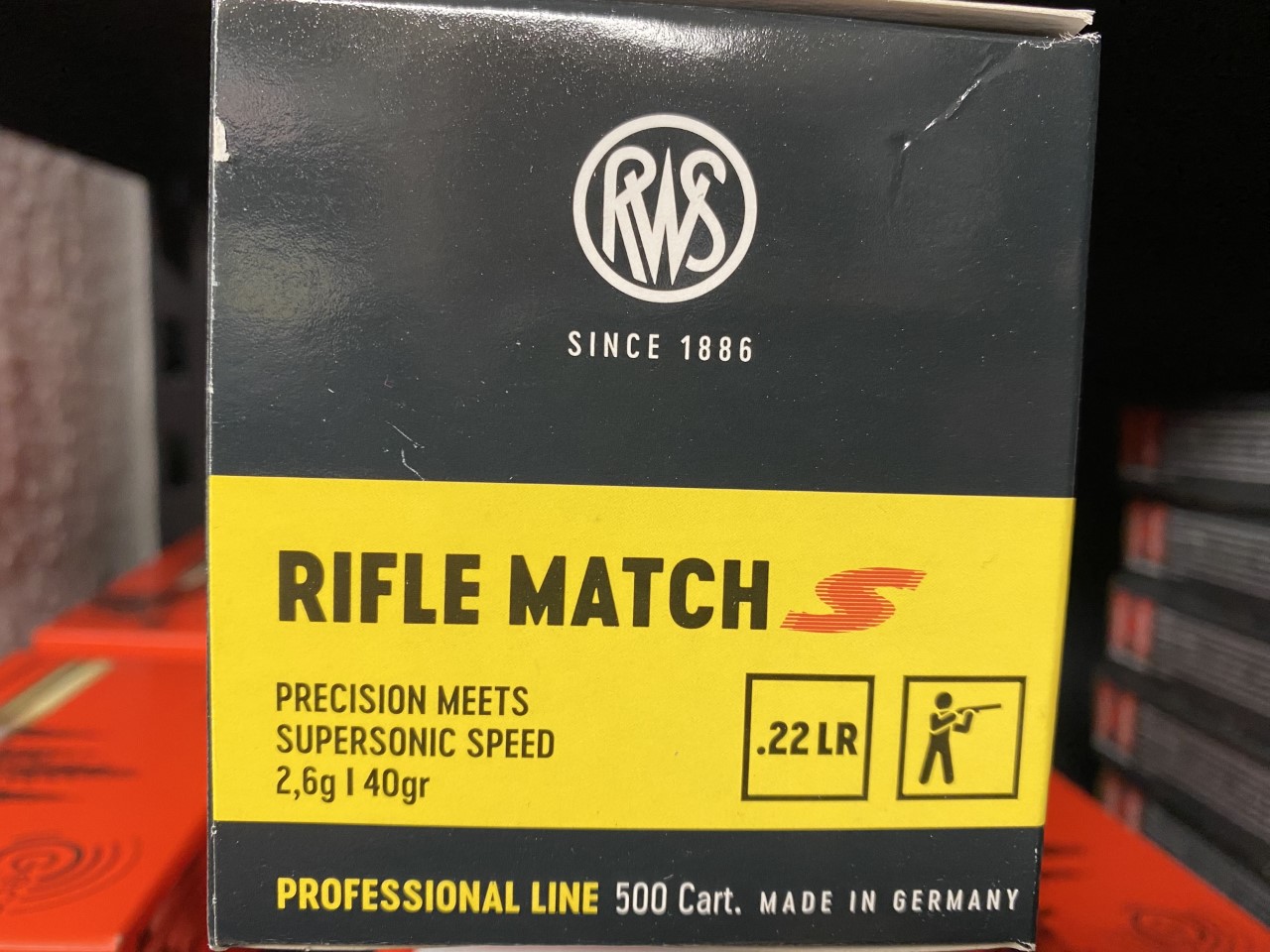 RWS .22LR Rifle Match S 40gr