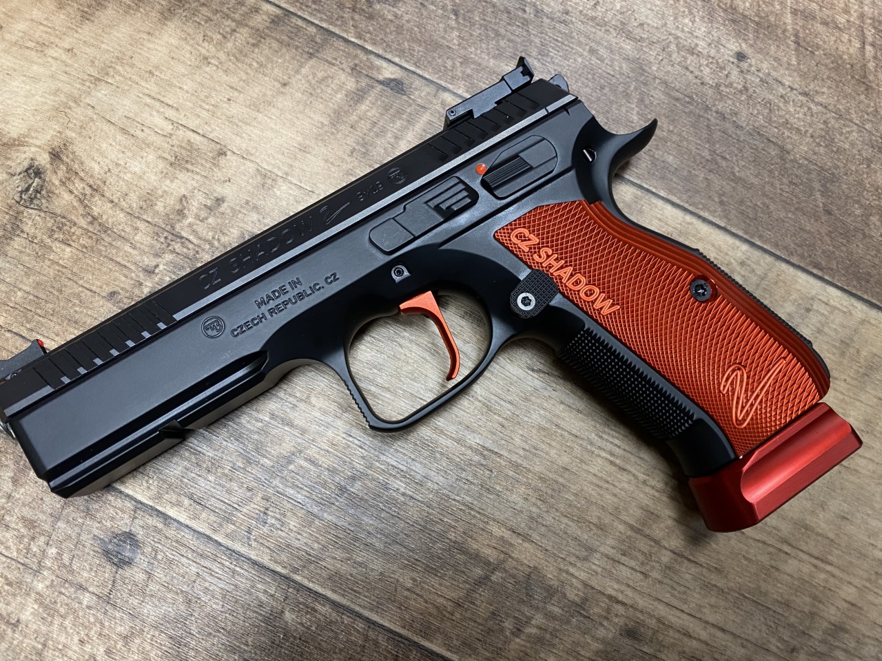 CZ Shadow 2 Hot Red 9x19