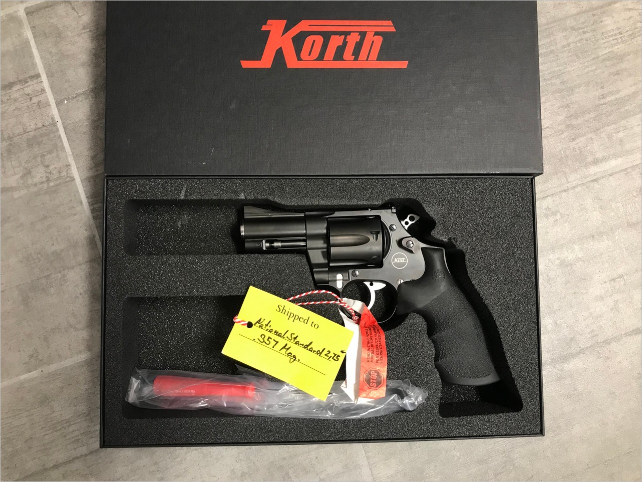 Korth National Standard 2,75 Zoll .357 Magnum