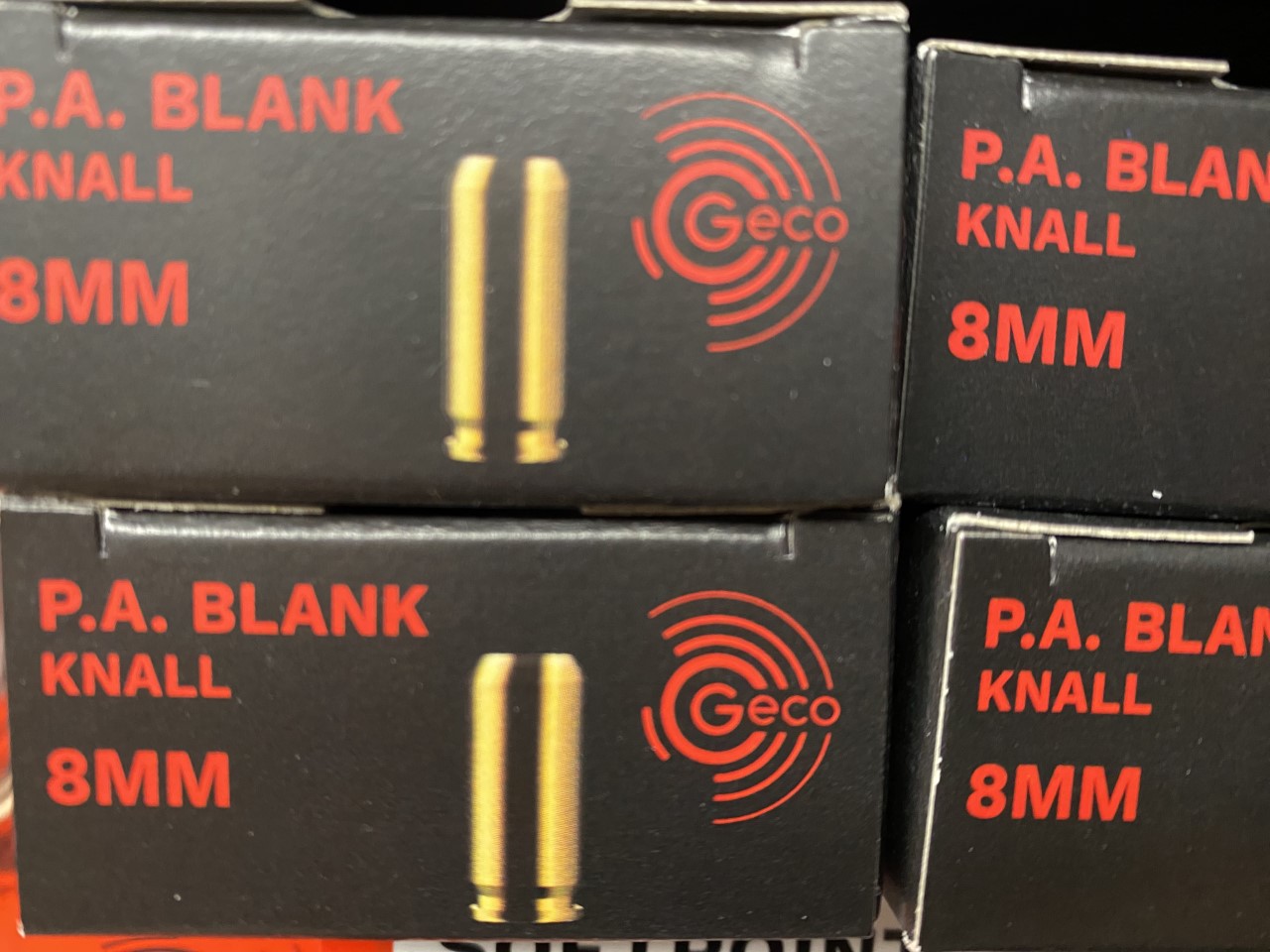 Geco 8mm P.A. Blank Knall