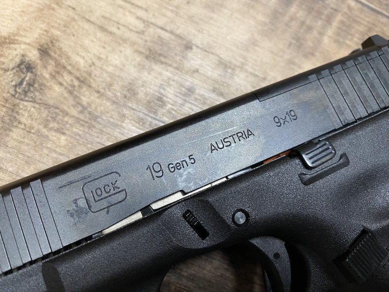 Glock 19 Gen 5 MOS 9mm