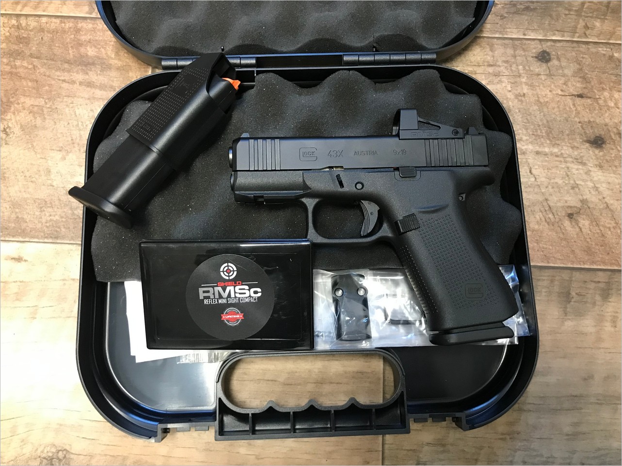 Glock 43X MOS RMSc Shield 9mm