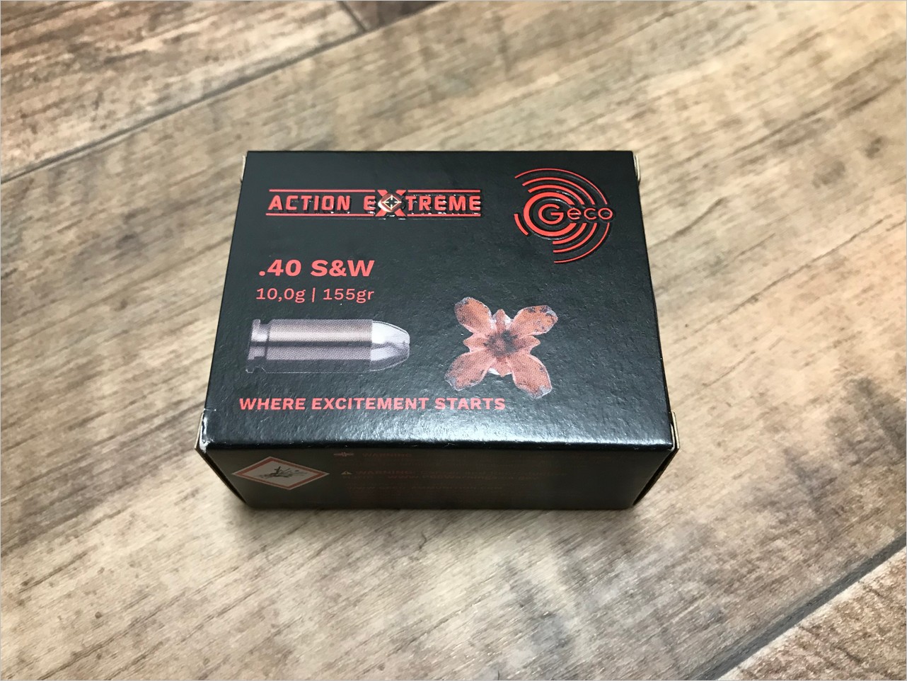 Geco .40 S&W Action Extreme 155GR